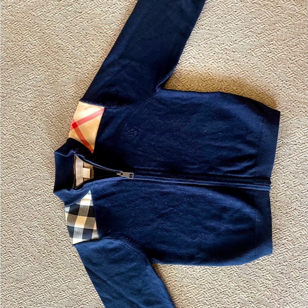 Burberry Navy Blue Sweater Infant